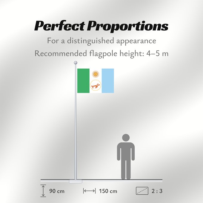 Flag Proportions: Provincia del Chaco Chaco Province, Argentina Province de Chaco Chaco (Provinz) Chaco Provincia