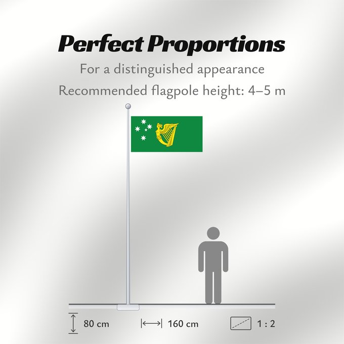 Flag Proportions: Australian Irish heritage
