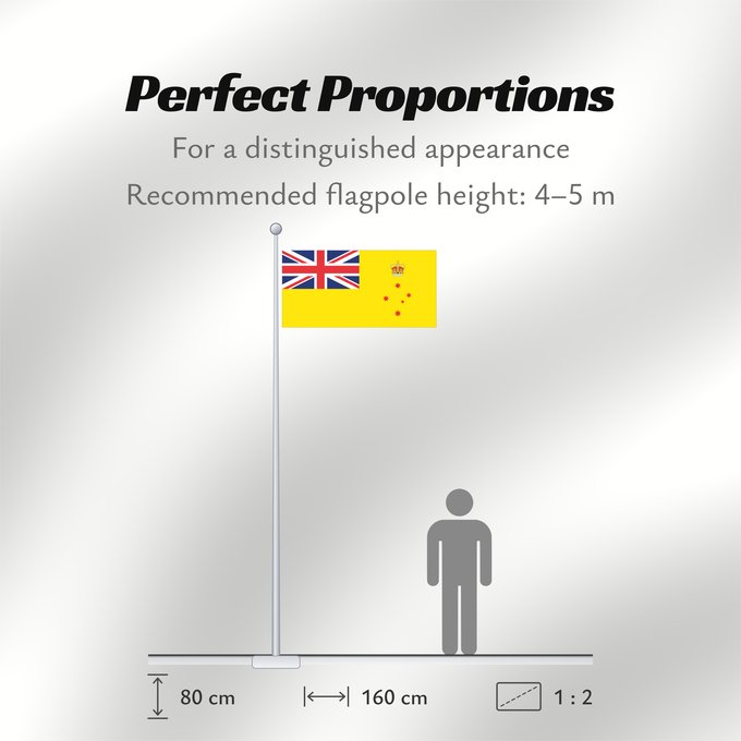 Flag Proportions: Governor of Victoria Gouverneur de Victoria Gobernador de Victoria Gouverneur von Victoria Governatore di Victoria