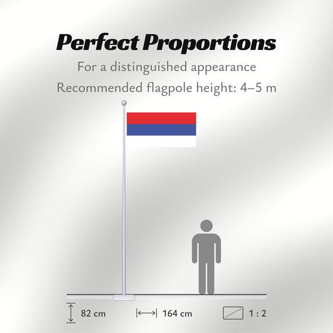 Flag Proportions: Republika Srpska Serb Republic not to be confused with the Republic of Serbia