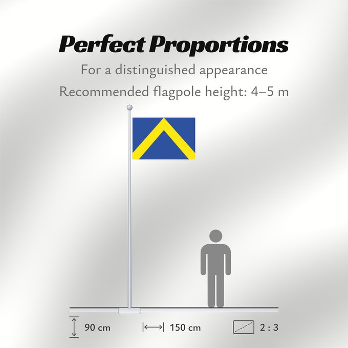 Flag Proportions: Ternat Belgian municipality of Ternat Commune belge de Ternat Belgischen Gemeinde Ternat Vlaams-Brabantse gemeente Ternat