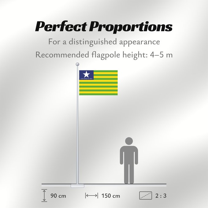 Flag Proportions: Piauí