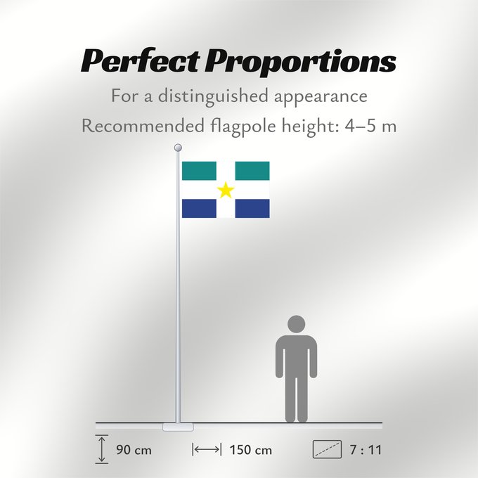 Flag Proportions: ItapecericadaSerra SaoPaulo Brasil Itapecerica da Serra Município de Itapecerica da Serra no Estado de São Paulo