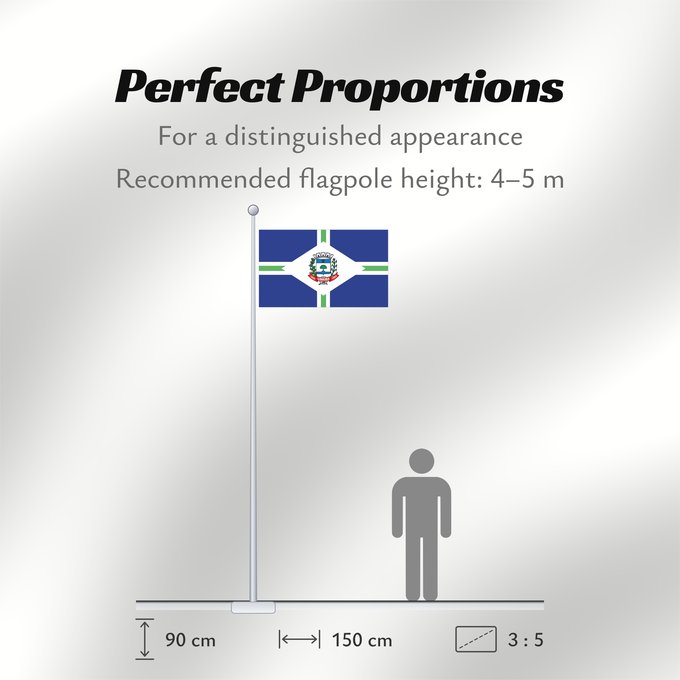 Flag Proportions: Limeira SaoPaulo Brasil	Limeira	Município de Limeira no Estado de São Paulo