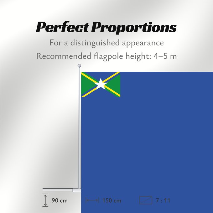 Flag Proportions: Vale do Anari	City of Vale do Anari, Rondônia, Brazil
