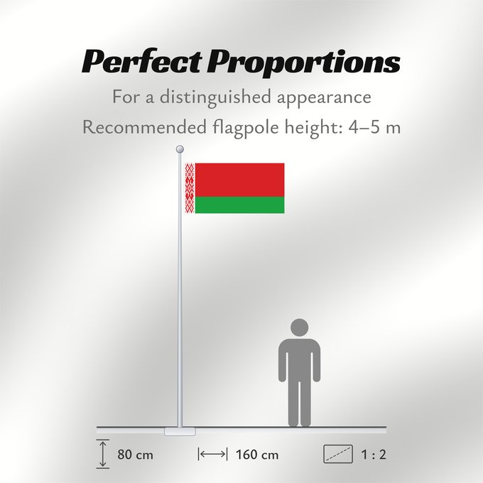 Flag Proportions: Belarus  1995–2012	Belarus (1995–2012)	Biélorussie (1995–2012)	Bielorrusia (1995–2012)	Bielorussia (1995–2012)	Belarus 1995-2012
