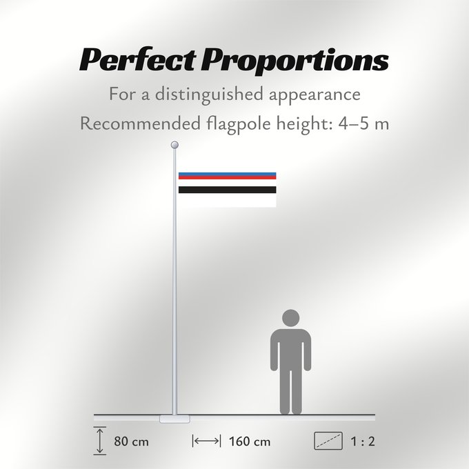 Flag Proportions: Smarhoń, Belarus	Smarhoń