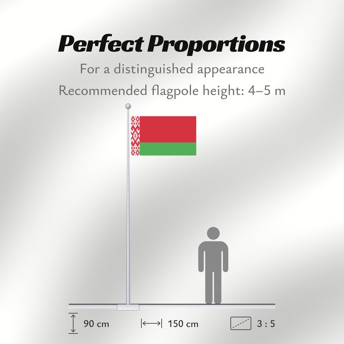 Flag Proportions: Belarus	Biélorussie	Bielorrusia	Belaru	Bielorussia	Wit-Rusland	Bielorrússia	Państwowa flaga Republiki Białorusi	Belorusiya Respublikasının Dövlət	Дзяржаўны Сцяг Рэспублікі Беларусь	Афіцыйны сьцяг Рэспублікі Беларусь	Бѣлꙑ́ Роуси́ Димократі́ѩ ꙁна́мѧ	Hvideru
