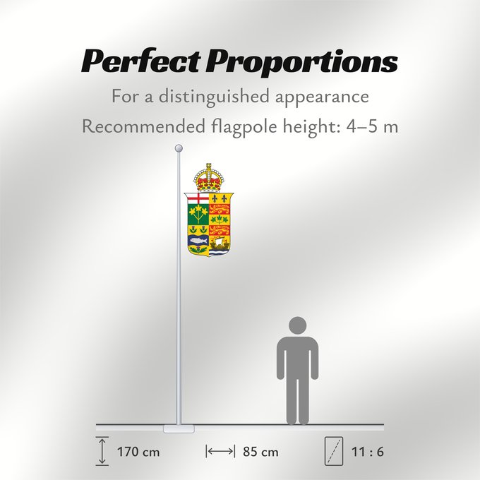 Flag Proportions: Crest of the Governor General of Canada 1901-1921