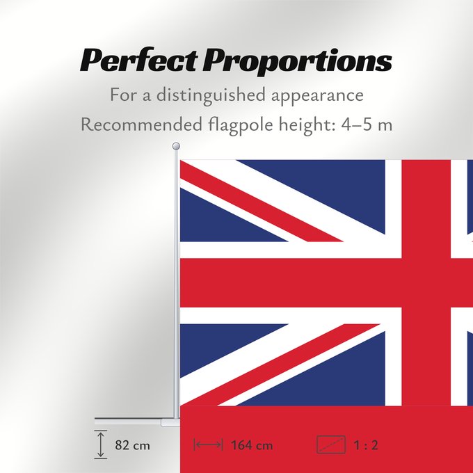 Flag Proportions: Hudson s Bay Company Historical Hudson s Bay Company Flag originally used in July 21, 1682