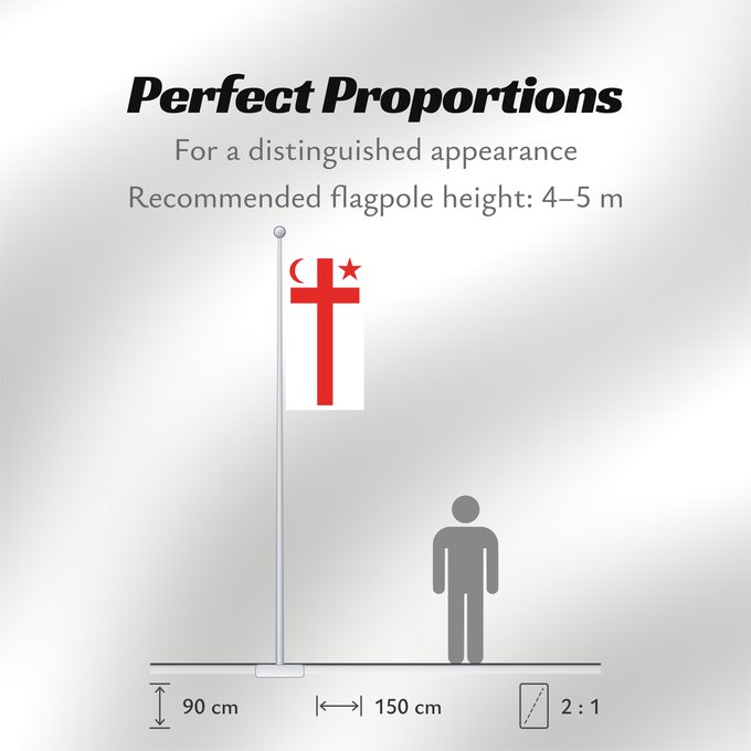 Flag Proportions: Mikmaq State Flag vertical Míkmaq State flag Canada , vertically hoisted