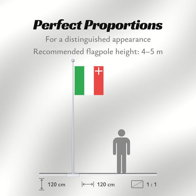 Flag Proportions: Neuchâtel (fr)
