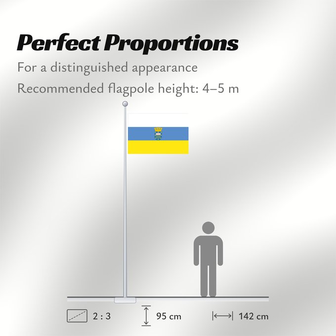 Flag Proportions: Ñuñoa	Ñuñoa, Chile