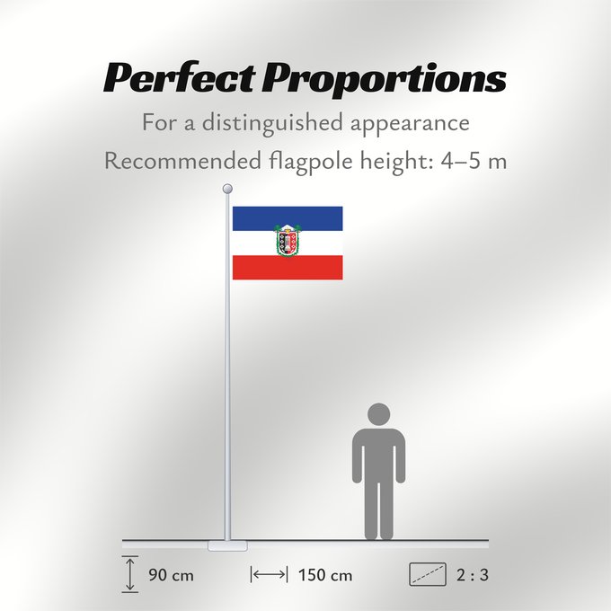 Flag Proportions: La Araucania, Chile Araucanía Region, Chile Région de La Araucanía, Chili IX Región de la Araucanía, Chile Región de la Araucanía, Chile Regione dell'Araucanía, Cile