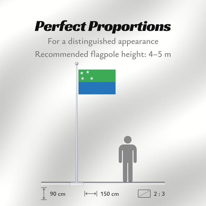 Flag Proportions: Los Lagos Region, Chile Los Lagos Region, Chile since 2013 Région de Los Lagos, Chili (depuis 2013) X Región de Los Lagos, Chile desde 2013 Los Lagos Region, Chile (seit 2013) Regione di Los Lagos, Cile (dal 2013)