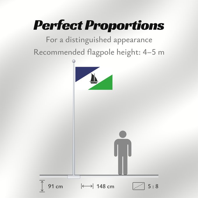 Flag Proportions: Puerto Montt, Chile Puerto Montt