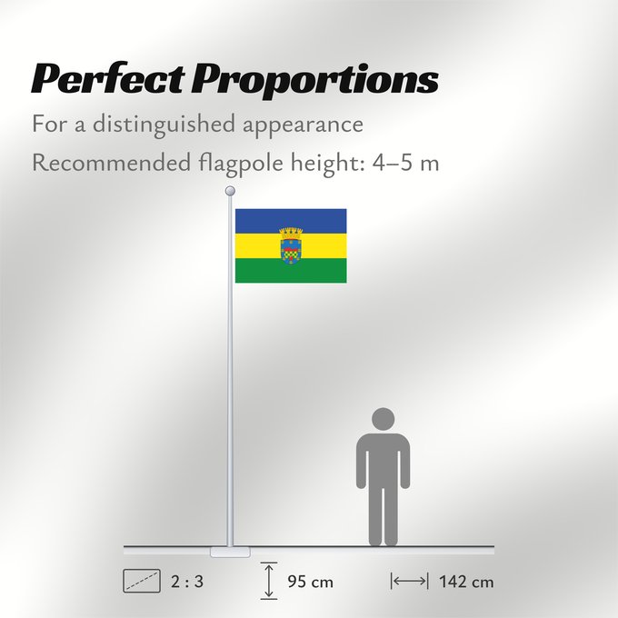 Flag Proportions: Quilicura	Quilicura, Chile