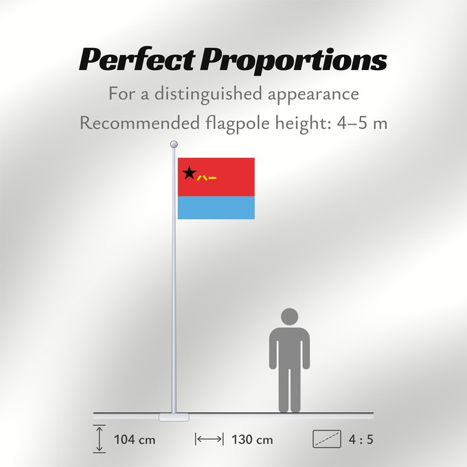 Flag Proportions: Air Force Flag of the People s Republic of China