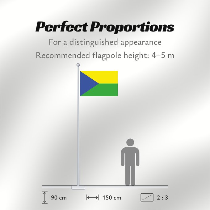 Flag Proportions: Buenavista, Quindío