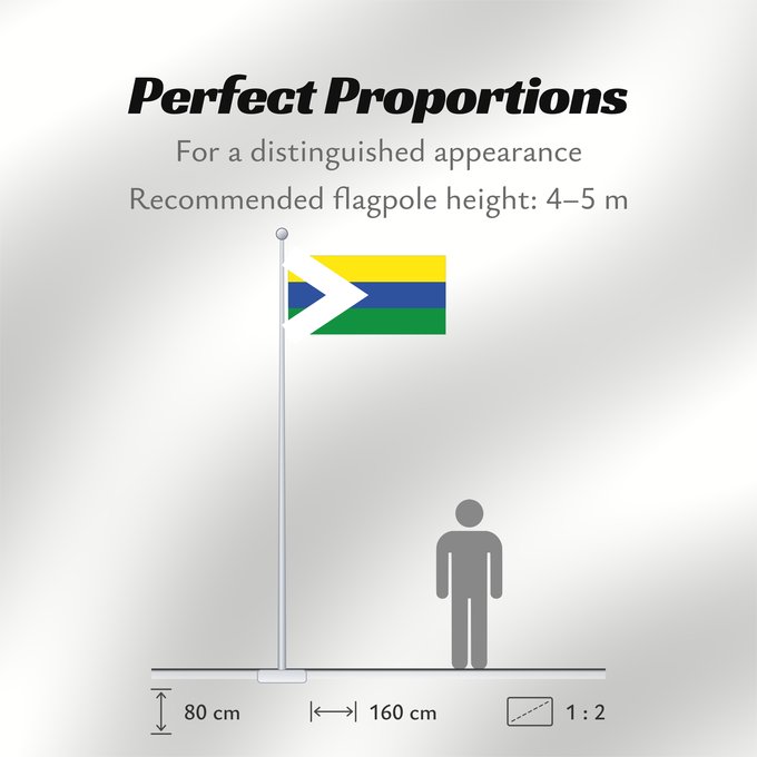 Flag Proportions: Cumaribo Vichada Cumaribo (Vichada) Municipio de Cumaribo Vichada