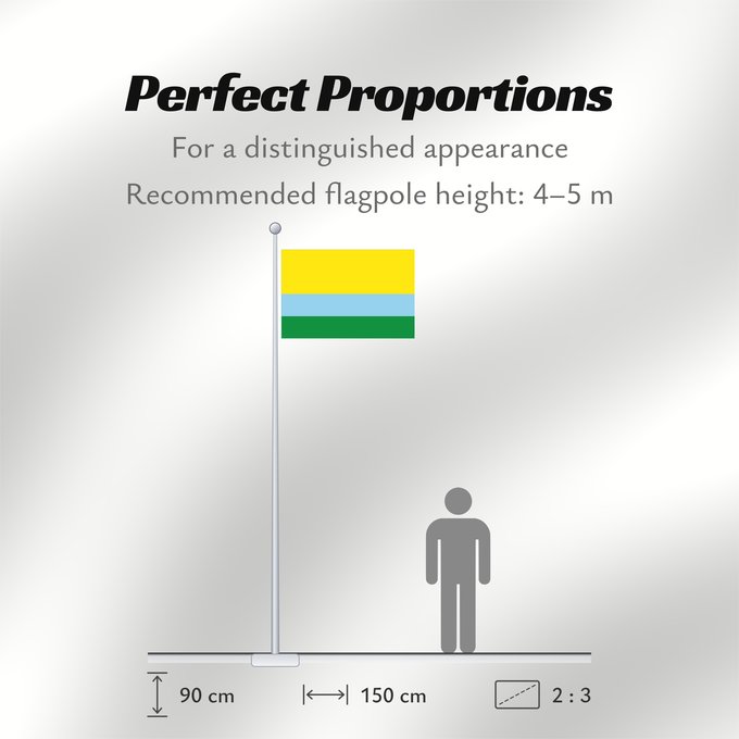 Flag Proportions: El Roble  Sucre	El Roble (Sucre)	Municipio de El Roble  Sucre