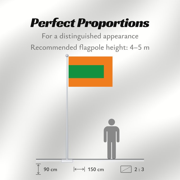Flag Proportions: Envigado Antioquia Envigado (Antioquia) Municipio de Envigado Antioquia