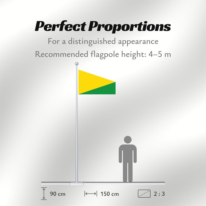 Flag Proportions: Garzón Huila Garzón (Huila) Municipio de Garzón Huila