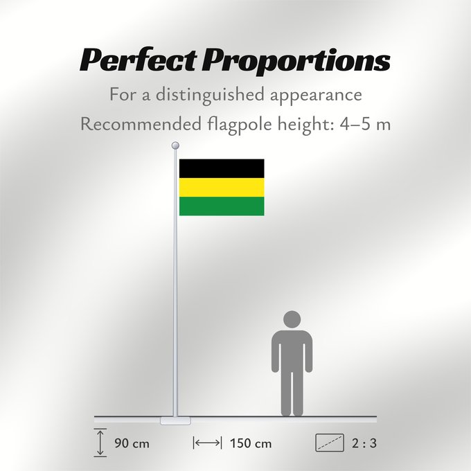 Flag Proportions: Guachené  Cauca	Guachené (Cauca)	Municipio de Guachené  Cauca