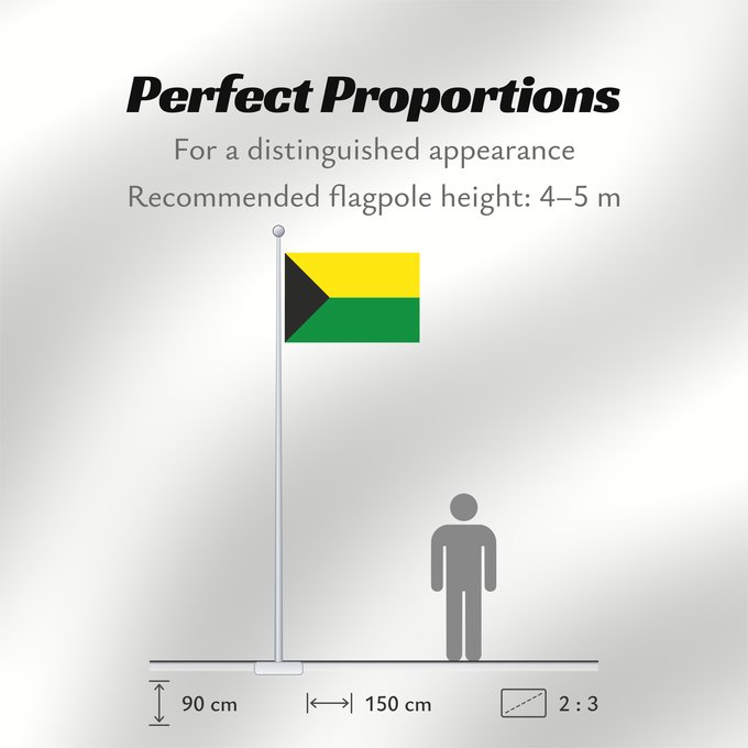 Flag Proportions: Orito Putumayo Orito (Putumayo) Municipio de Orito Putumayo