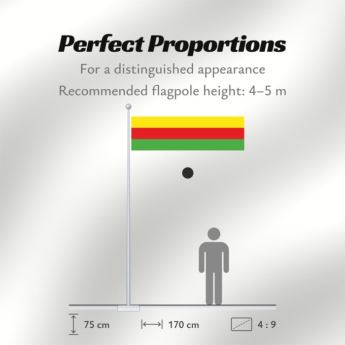 Flag Proportions: Quinchía Municipio de Quinchía, Risaralda
