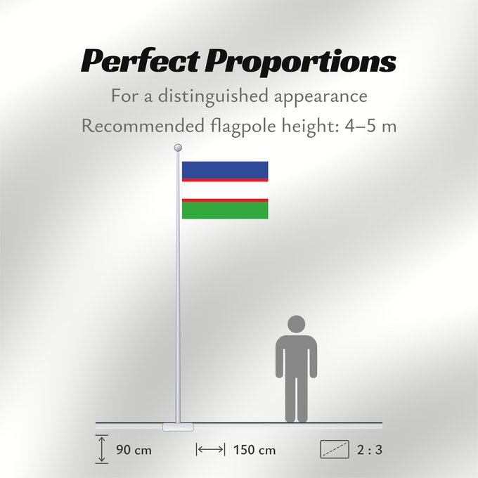 Flag Proportions: Santiago de Cali Santiago de Cali, Colombia