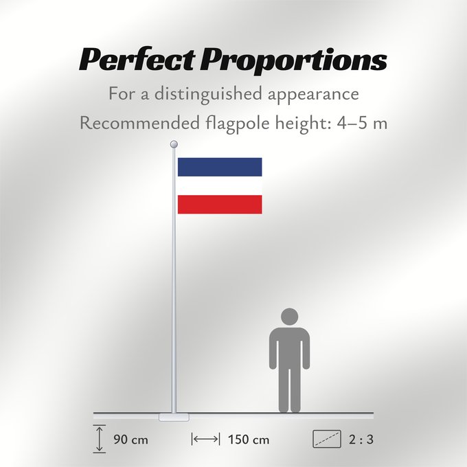 Flag Proportions: Valledupar Valledupar, Colombia