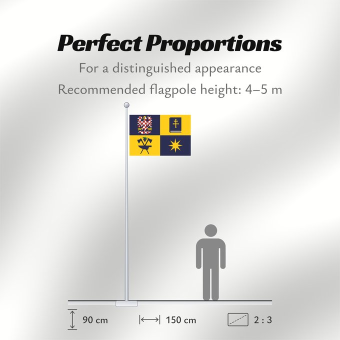 Flag Proportions: Zlin Region Zlín Region Région de Zlín Región de Zlín Region Zlín