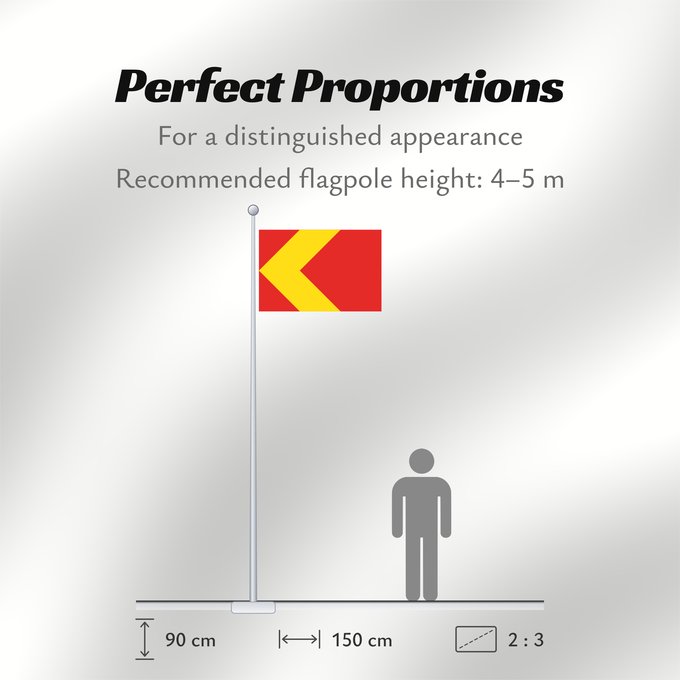 Flag Proportions: Bohdanec Bohdaneč Bohdaneč village in Czechia