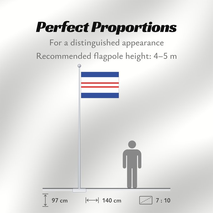 Flag Proportions: Chlumín