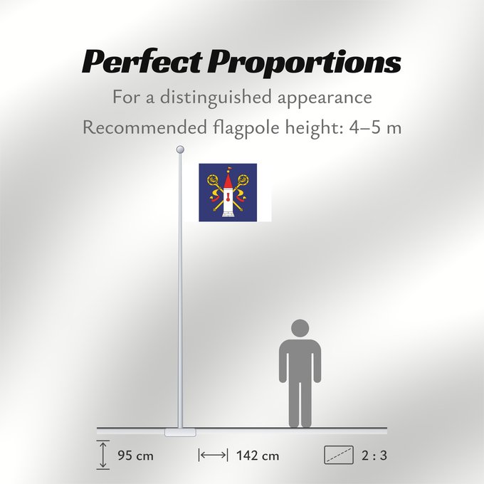 Flag Proportions: Damníkov CZ