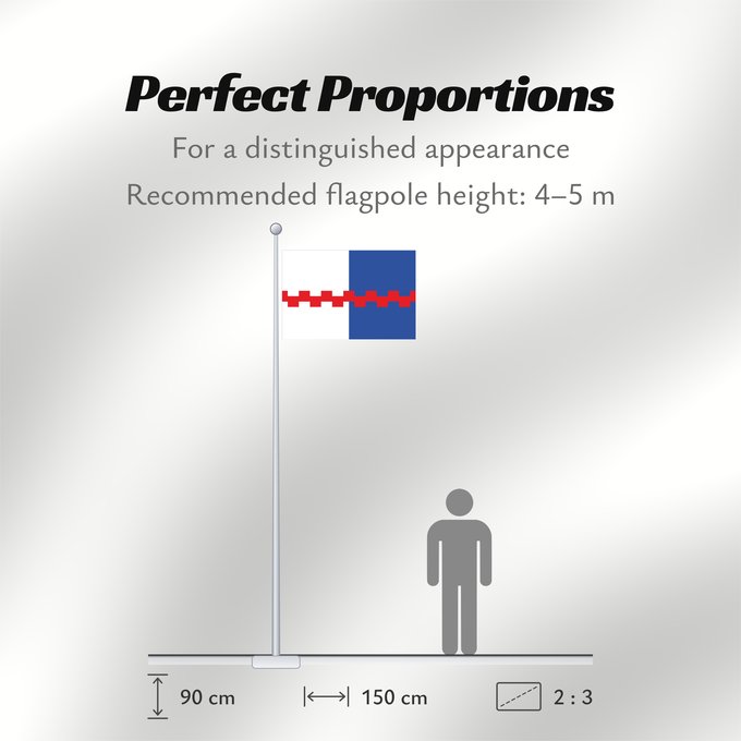 Flag Proportions: Drahonín	Municipal flag of Drahonín, Czech Republic