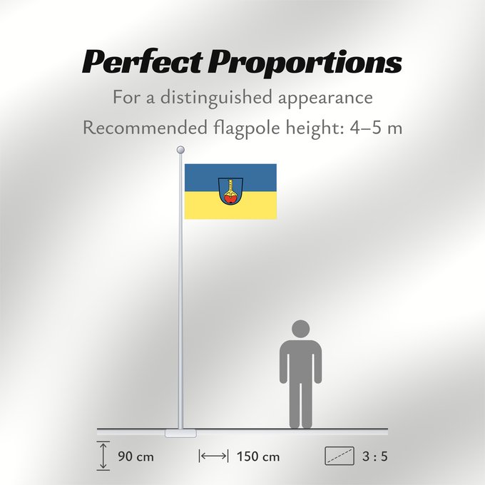 Flag Proportions: Ehningen (Region Stuttgart)