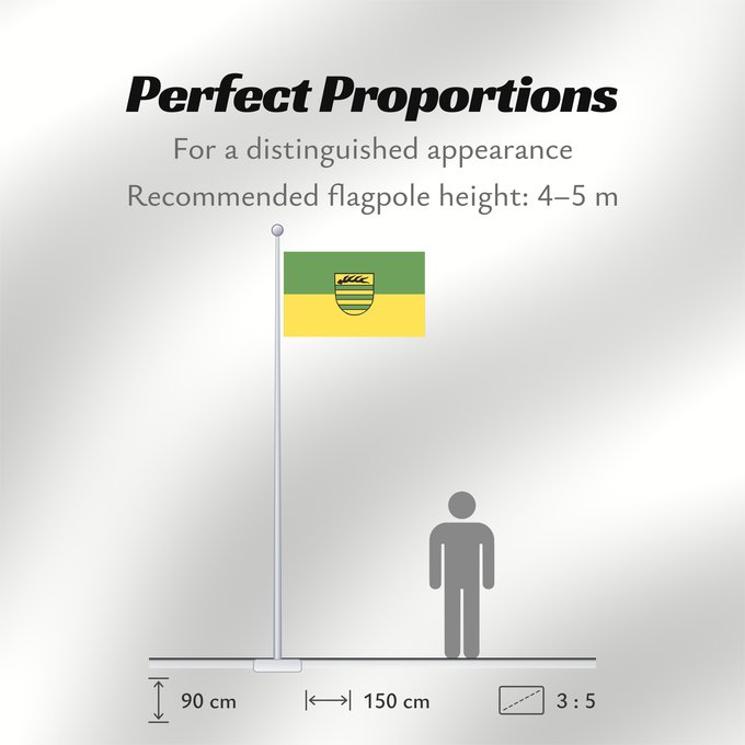 Flag Proportions: Aichtal (Region Stuttgart)