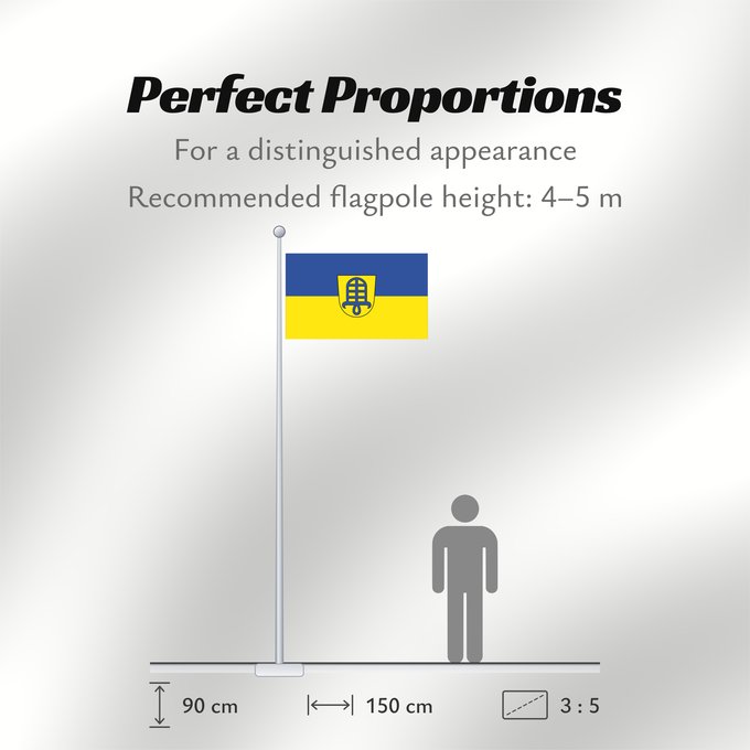 Flag Proportions: Hemmingen (Region Stuttgart)
