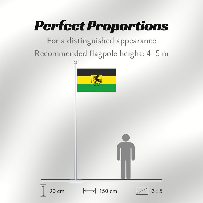 Flag Proportions: Boxberg (Nördliches Baden-Württemberg)