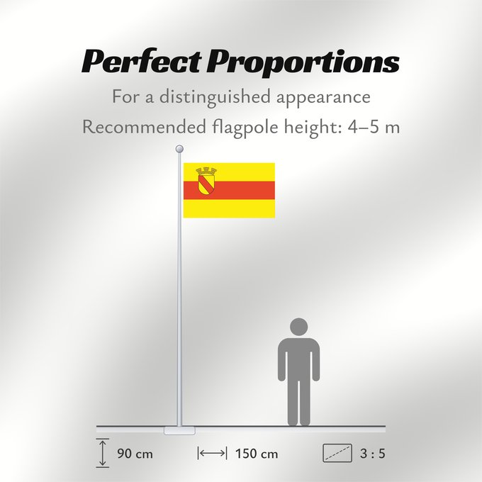 Flag Proportions: Baden-Baden (Nördlicher Schwarzwald)