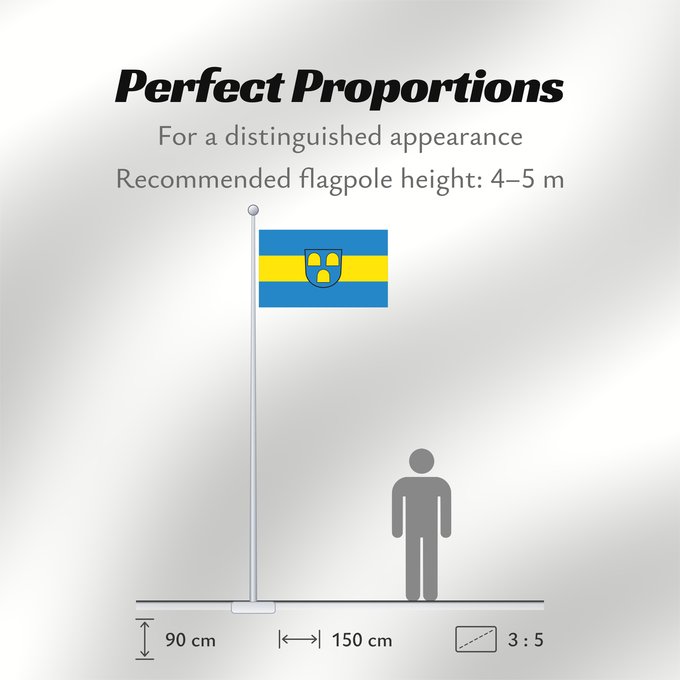 Flag Proportions: Bühl (Nördlicher Schwarzwald)
