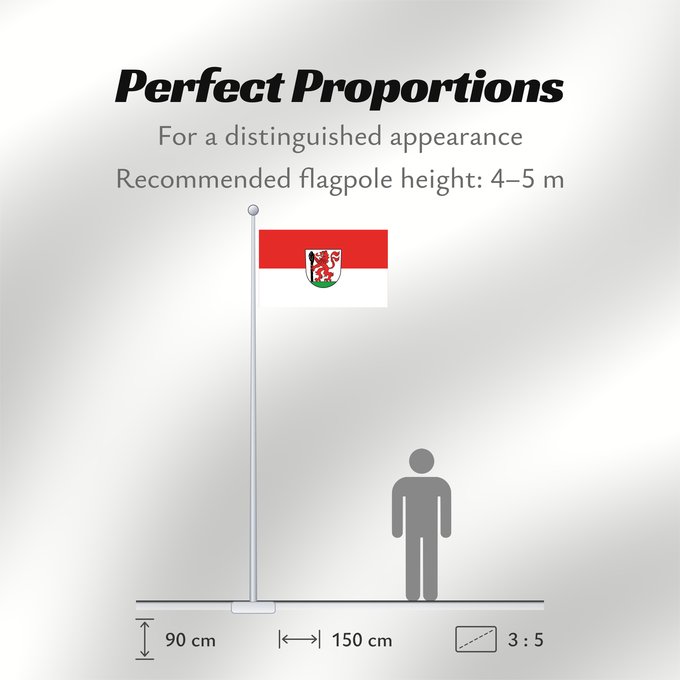 Flag Proportions: Gottenheim (Südlicher Schwarzwald)