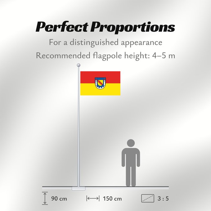 Flag Proportions: Hayingen (Schwäbische Alb)