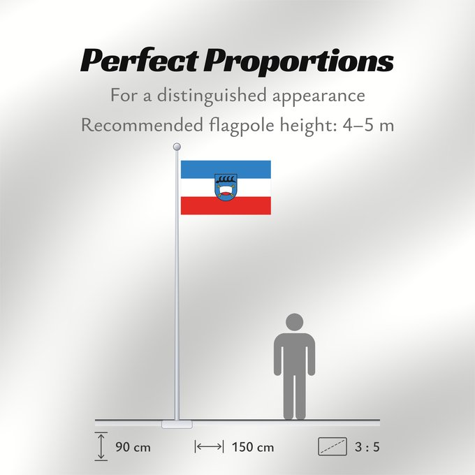 Flag Proportions: Pfullingen (Schwäbische Alb)
