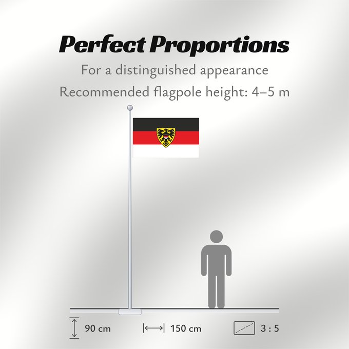 Flag Proportions: Reutlingen (Schwäbische Alb)