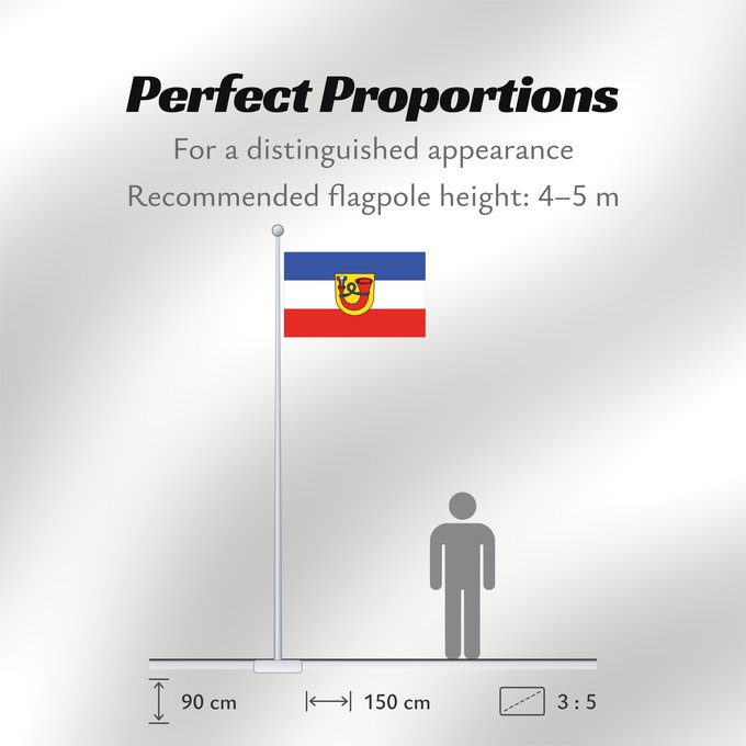 Flag Proportions: Bad Urach (Schwäbische Alb)