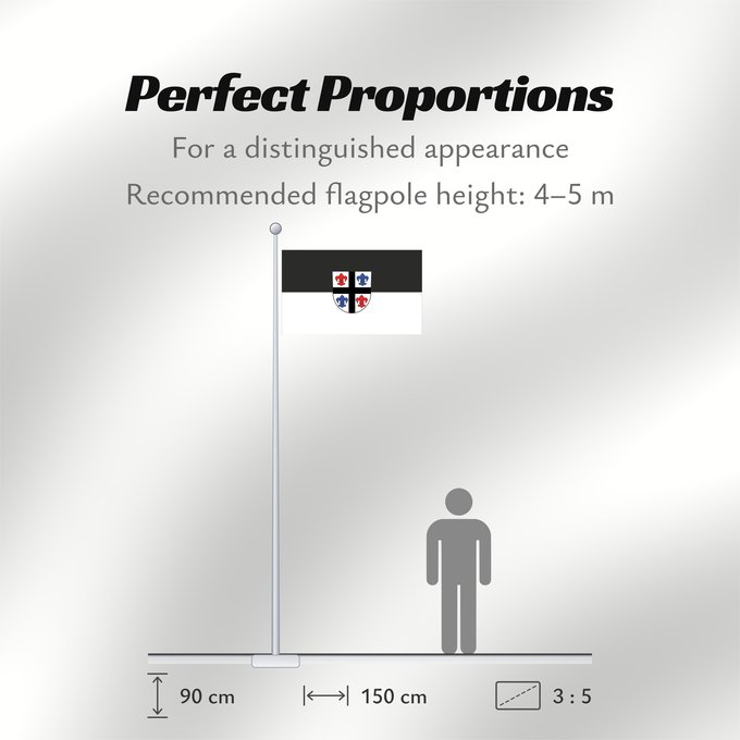 Flag Proportions: Illerrieden (Schwäbische Alb)