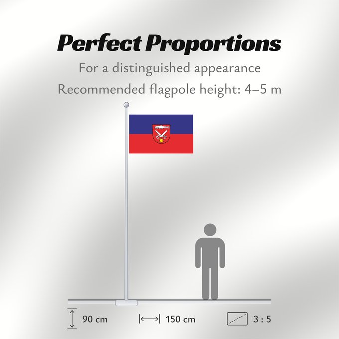 Flag Proportions: Scheer (Schwäbische Alb)